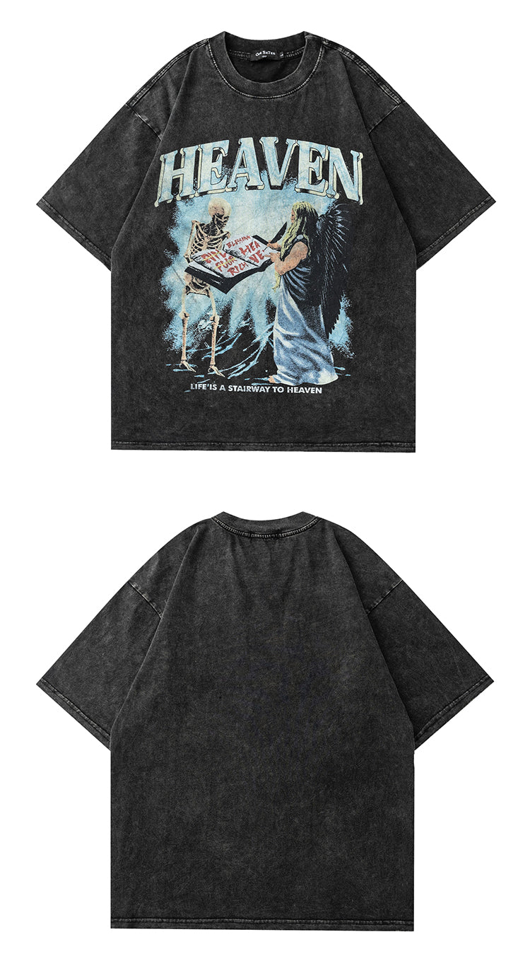 Oversized graphic tee