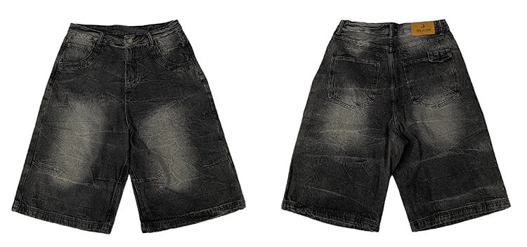 HDB.14: Black washed jorts