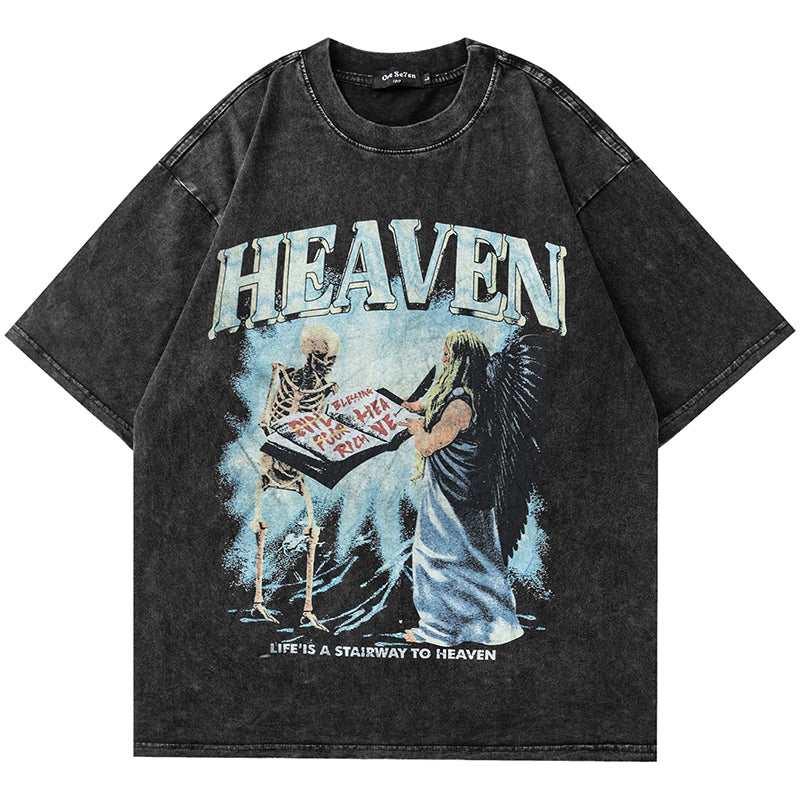 Oversized graphic tee