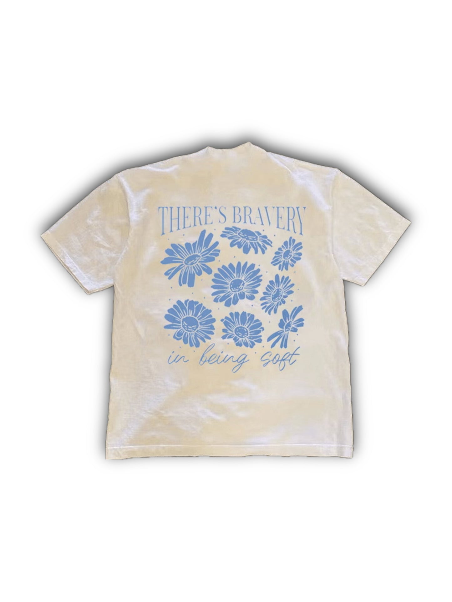 HDT.06: Blue flower graphic T-shirt