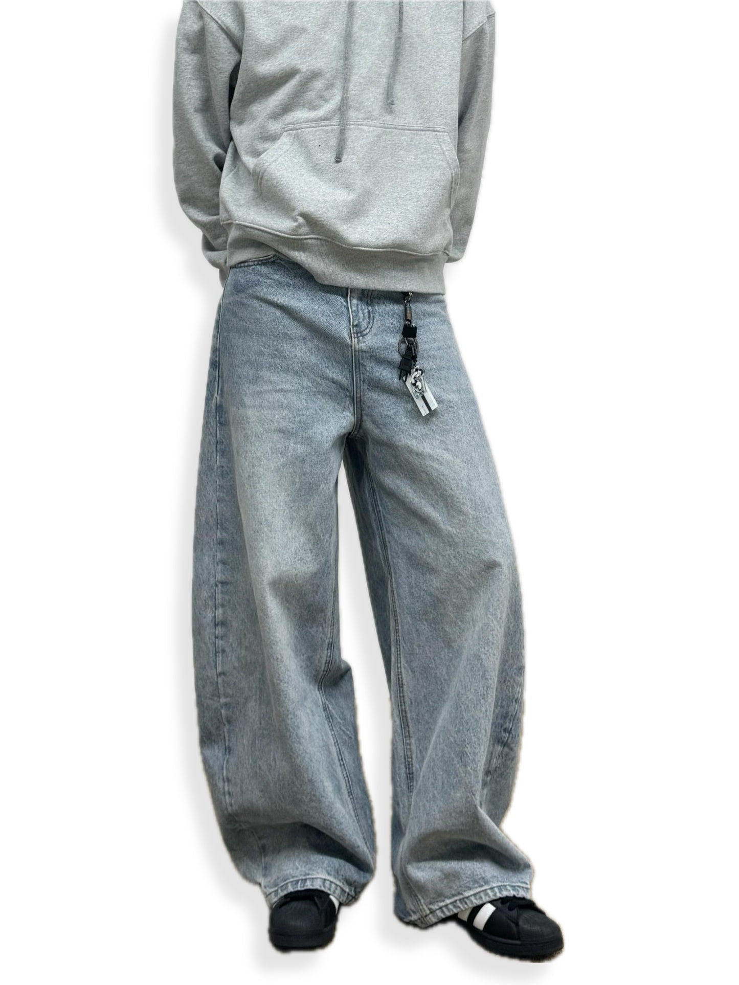 HDB.01: Scimitar light blue vintage jeans