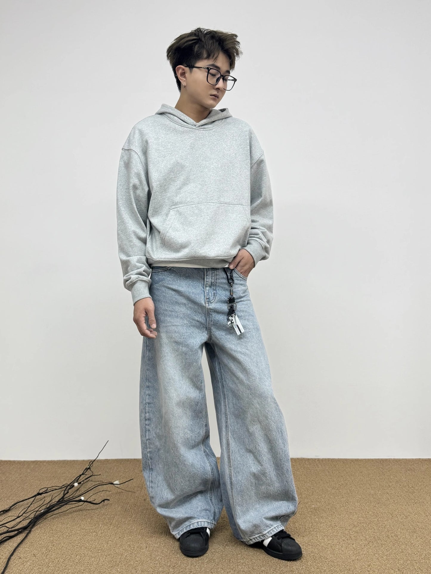 HDB.01: Scimitar light blue vintage jeans
