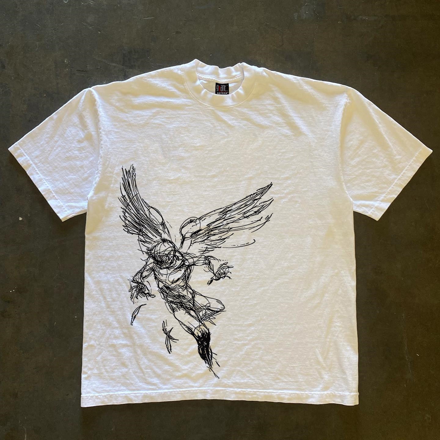 HDT.05: angel sketch T-shirt