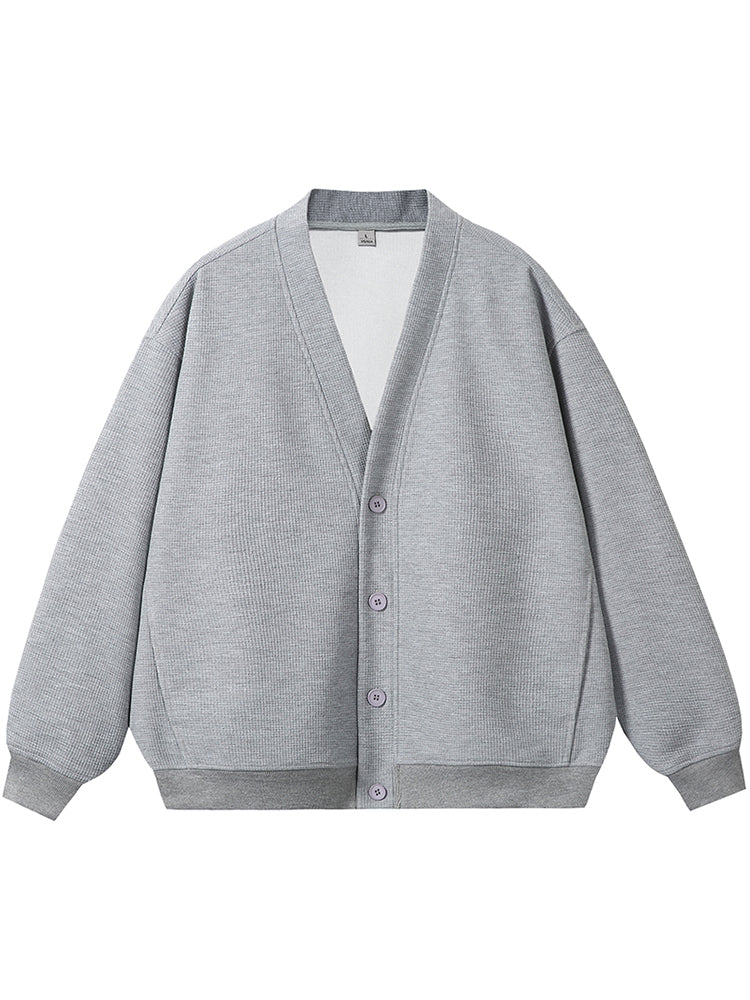 Black/grey korean style cardigan
