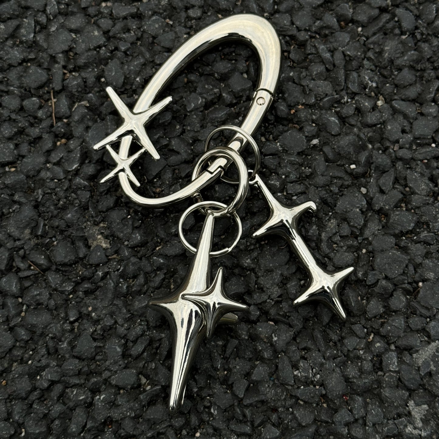 Star lighter case & bottle opener keychain