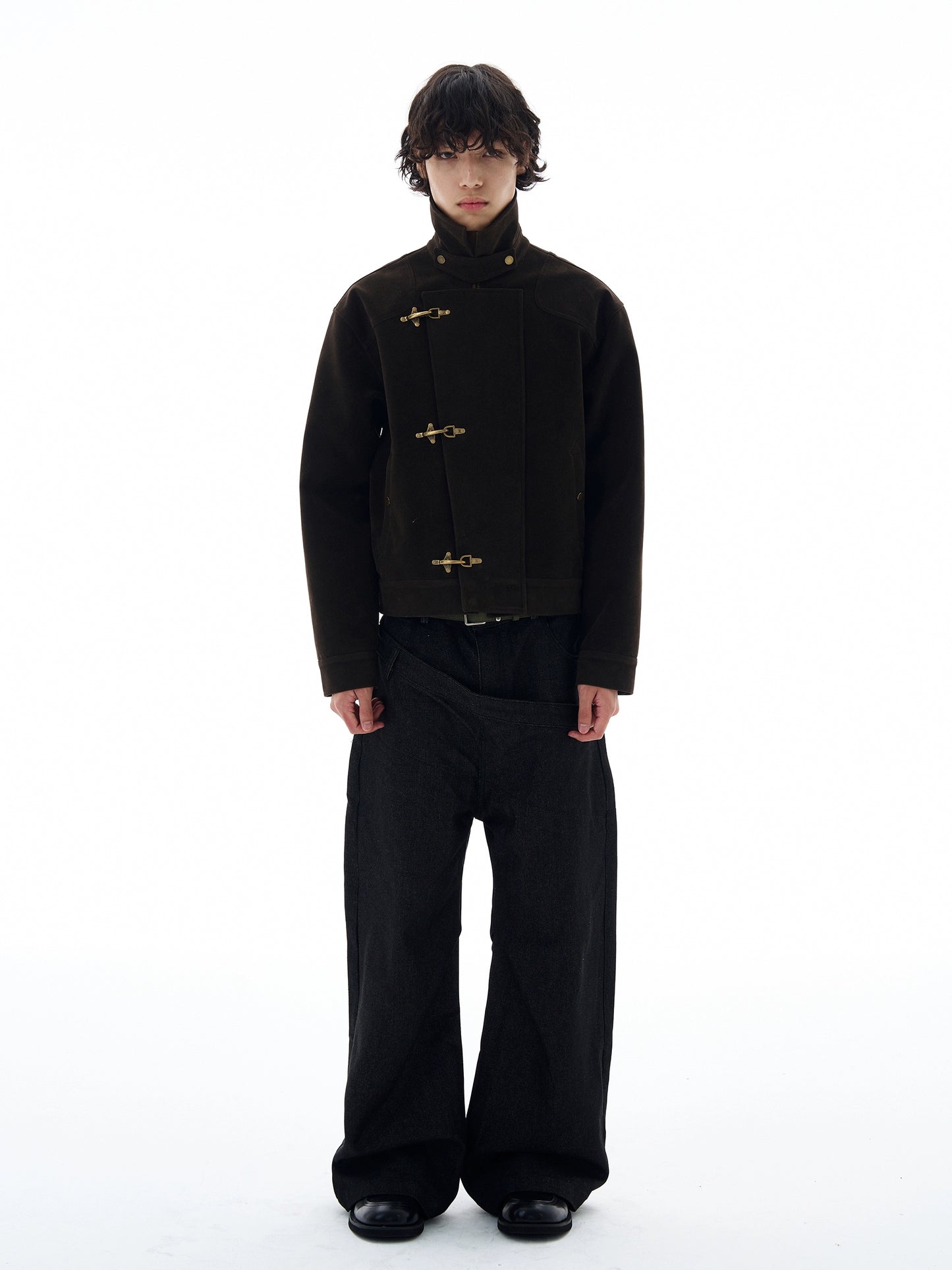 Viral fireman clasp jacket