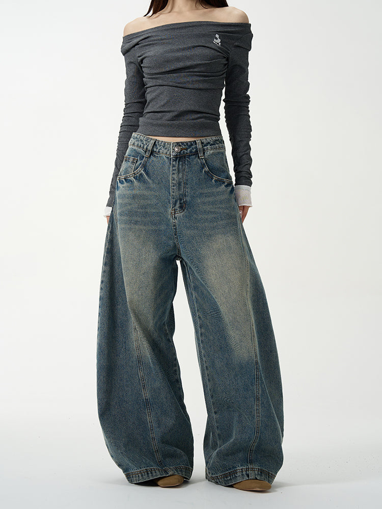 HDB.05: Distressed Baggy Balloon jeans