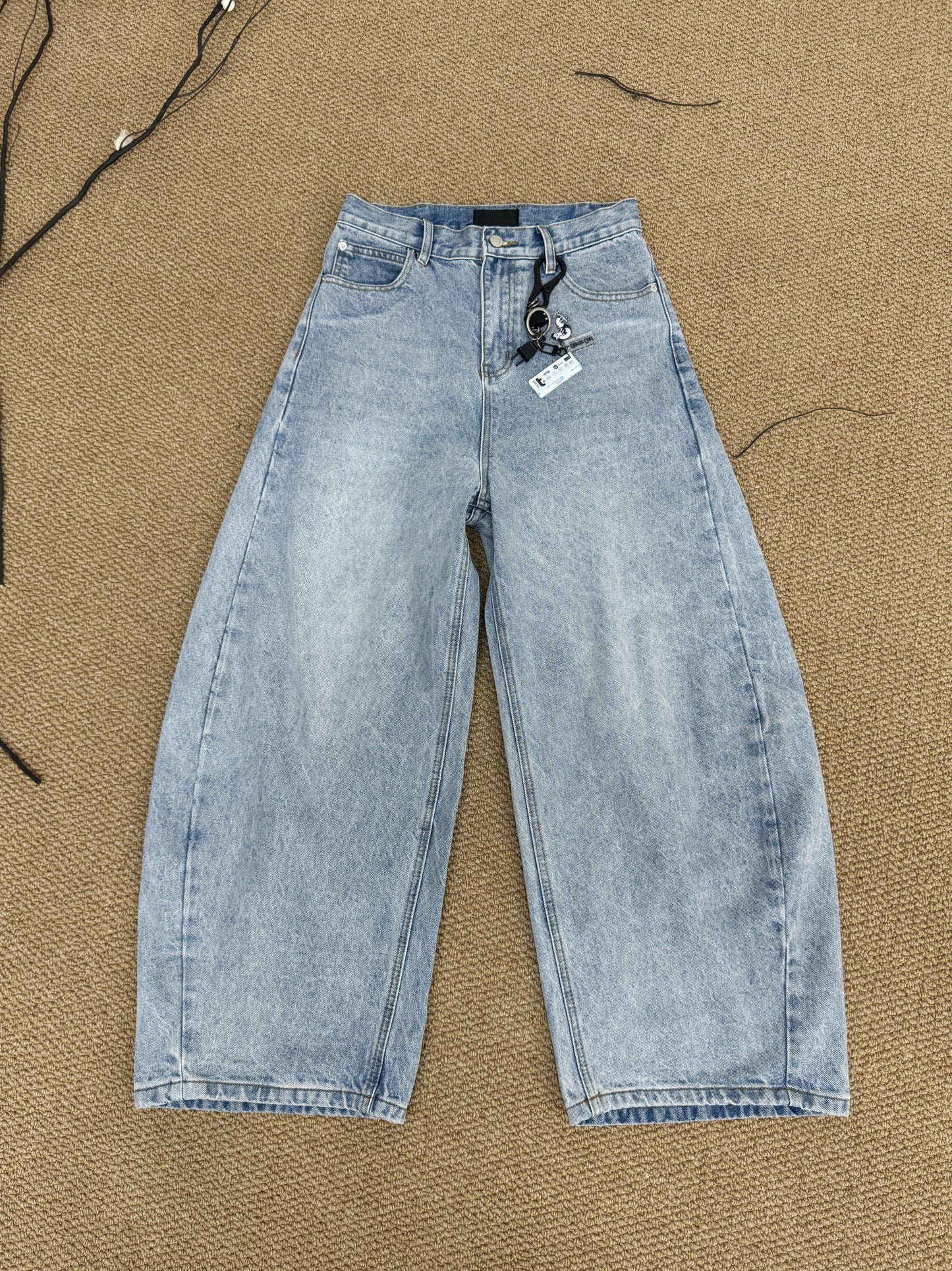 HDB.01: Scimitar light blue vintage jeans