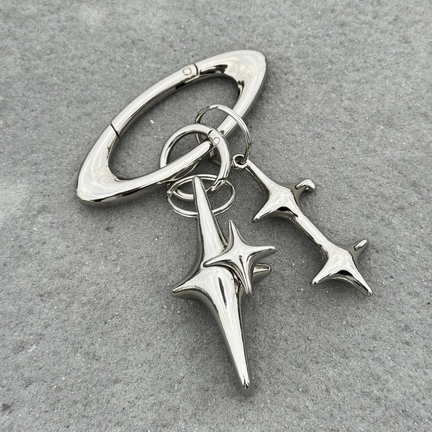 Star lighter case & bottle opener keychain