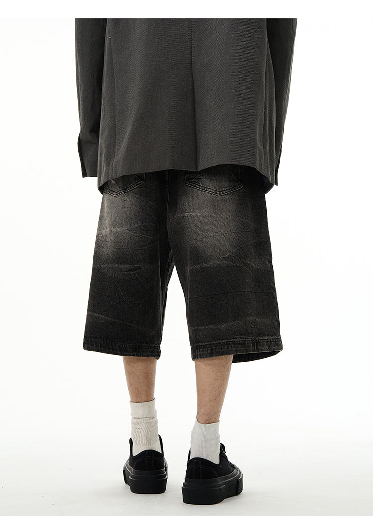 HDB.14: Black washed jorts