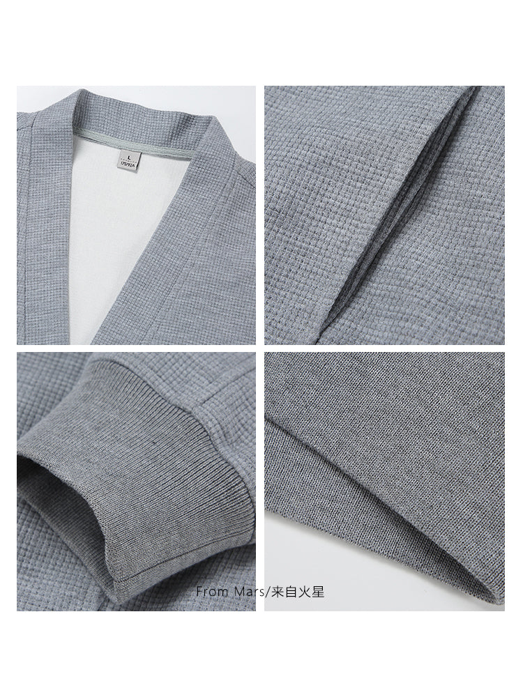 Black/grey korean style cardigan