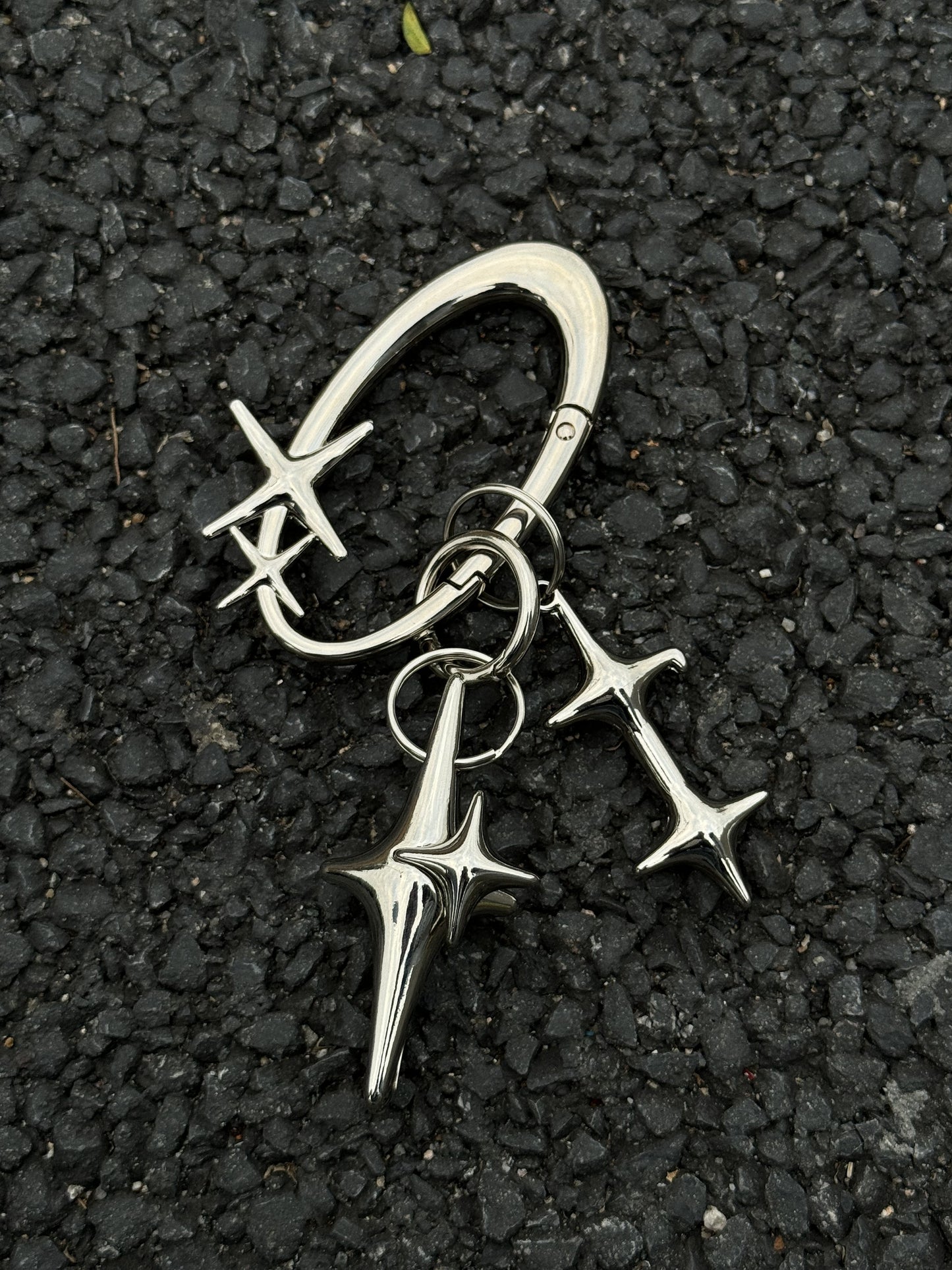 Star lighter case & bottle opener keychain